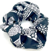 Bandana Flower Scrunchies