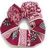 Bandana Flower Scrunchies