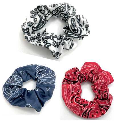 Bandana Scrunchies