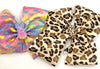 Animal Print / Bunny Hair Bows