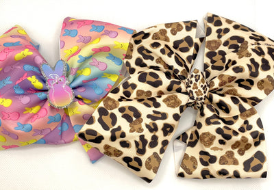 Animal Print / Bunny Hair Bows