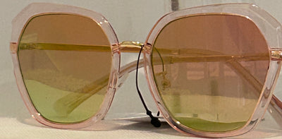 Pink Mirror Sunglasses