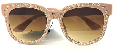 Pink Rhinestone Sunglasses