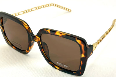 Ladies Tortoise Frame Sunglasses