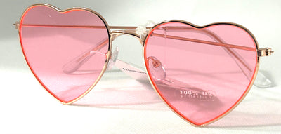 Kids Heart Sunglasses Pink