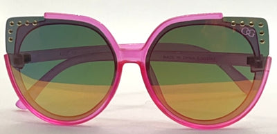 Pink Mirror Sunglasses