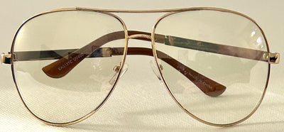 Clear Aviator Glasses