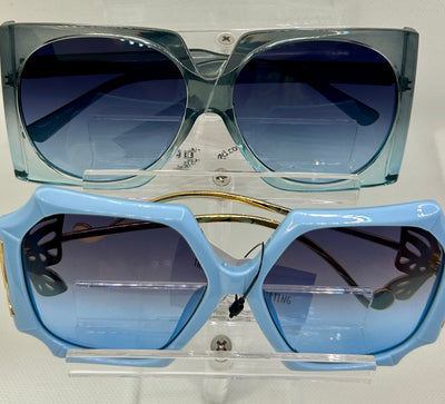 Blue Square Sunglasses