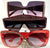 Red Rhinestone Sunglasses