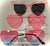 Kids Heart Sunglasses Pink