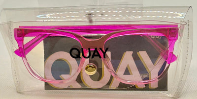 Quay Blue Light Glasses Pink