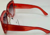 Red Rhinestone Sunglasses